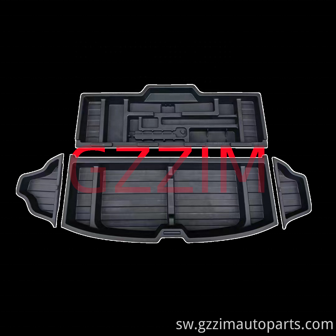 Vifaa vya gari ABS Sanduku la kuhifadhi plastiki la CRV 2023